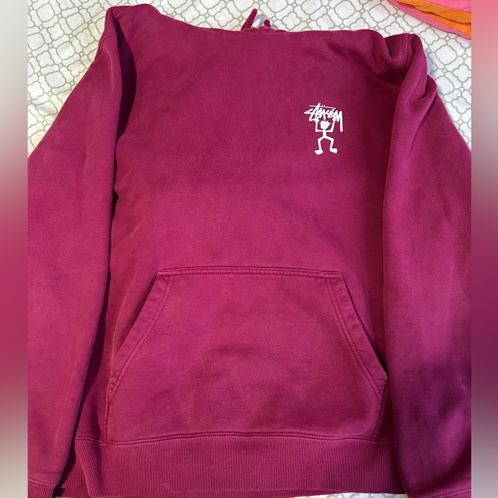 Stussy warrior man hoodie sz medium